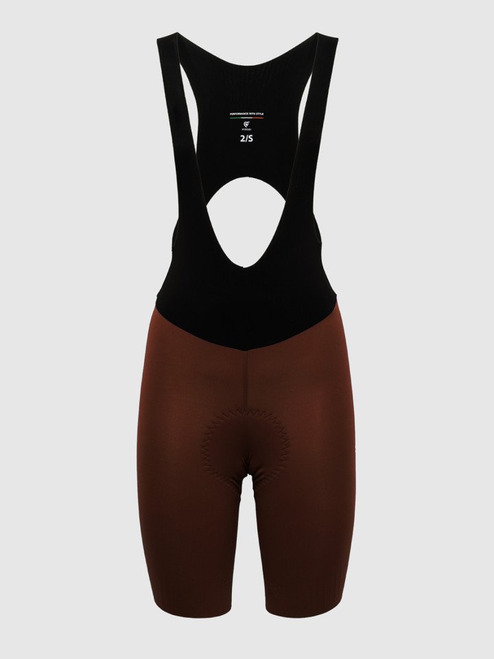 Culotte Pissei corto Primapelle mujer con tirantes Talla M color marrón Talla M